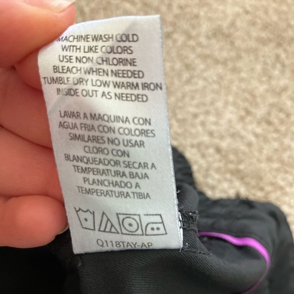 FIGS XS Purple Label Black Medical Tech Drawstring Pants Style #9121 - Picture 6 of 7